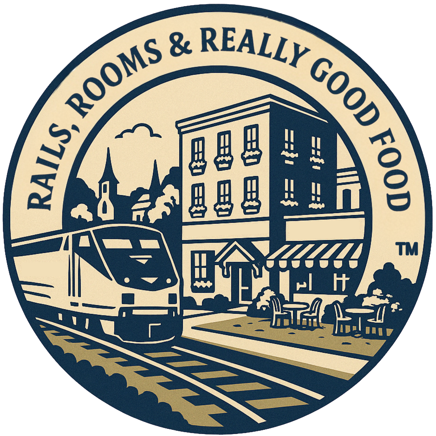 RAILS, ROOMS & REALLY GOOD FOOD™